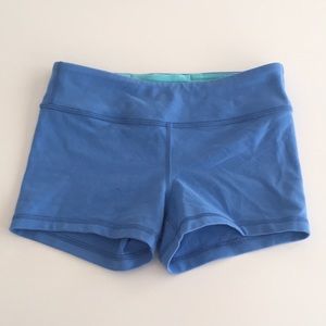 Blue Spandex Shorts